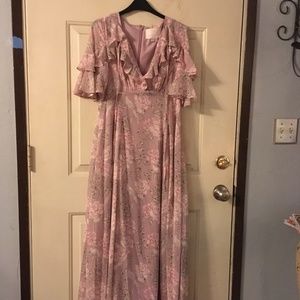 Long dress by cal meets clan size 8